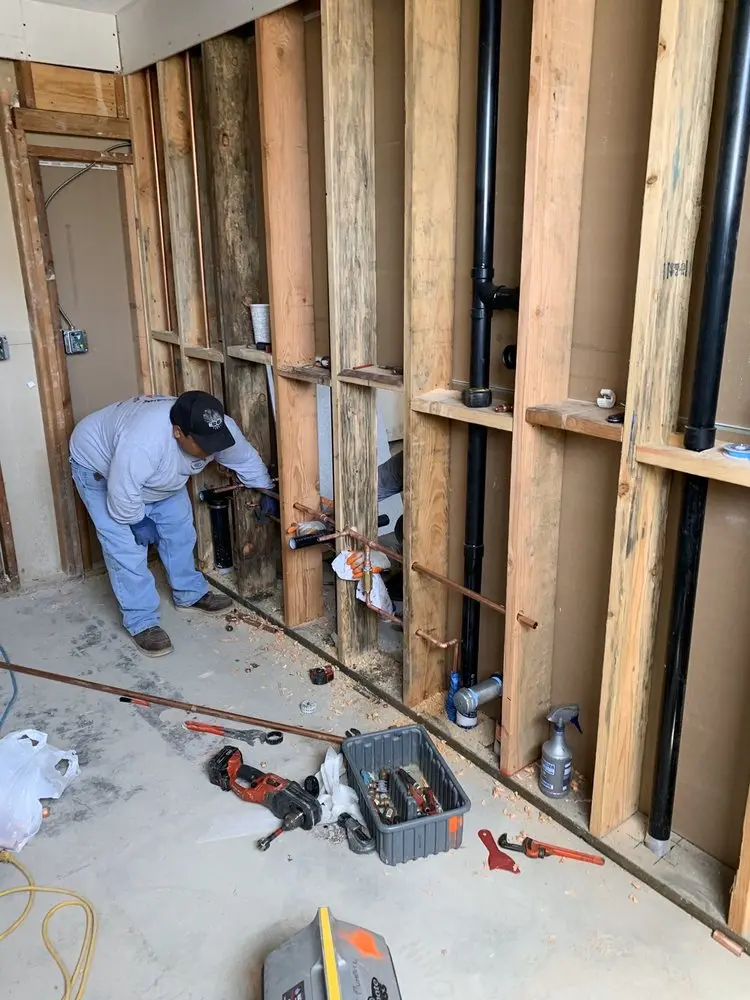 Commercial rough-in plumbing for Trenchless Sewer Repair in Haverford Village